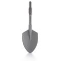 Tr Industrial Tr89102 Clay Spade Scoop Shovel Bit For Electric Demolition Jack Hammer Silver 