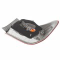 Driver Side Rear Brake Tail Light Assembly For 2011 2012 2013 Toyota Corolla Left Lamp 8156002580 To2804111 Red Lens Chrome