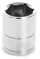 Performance Tool W38216 6-point Socket 3 8 Drive 16mm 