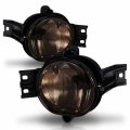 Amerilite For 2002-2008 Dodge Ram Pickup 2003-2009 Durango Smoke Replacement Bumper Fog Light Assembly Pair Passenger And