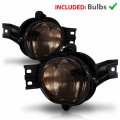 Amerilite For 2002-2008 Dodge Ram Pickup 2003-2009 Durango Smoke Replacement Bumper Fog Light Assembly Pair Passenger And