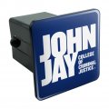 John Jay College Of Criminal Justice Primary Logo Tow Trailer Hitch Cover Plug Insert 2