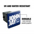 John Jay College Of Criminal Justice Primary Logo Tow Trailer Hitch Cover Plug Insert 2