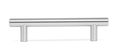 Birdrock Home Simple Modern Rounded T-bar Handle Brushed Nickel 25 Pack 3 75 Inch Kitchen Cupboard Furniture Cabinet Hardware