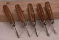 Miniature Woodworking Set Straight Handles