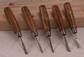 Miniature Woodworking Set Straight Handles 