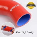 Silicone Radiator Coolant Hose Pipe Kit Clamps Compatibility For Honda Prelude 1997-2001 Red