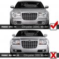 Vipmotoz For 2005-2008 Chrysler 300c Halogen Fog Lights Factory Style Metallic Chrome Housing Driver And Passenger Side