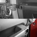 Hooke Road Dash Phone Mount Drink Cup Holder Multi-function Bracket For 2007-2010 Jeep Wrangler Jk Unlimited