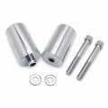 Httmt- No Cut Chrome Frame Sliders Falling Protector Compatible With 1996-2007 Yamah Yzf 600r Thundercat P N Mt219-012a-cd