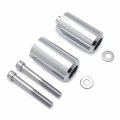 Httmt- No Cut Chrome Frame Sliders Falling Protector Compatible With 1996-2007 Yamah Yzf 600r Thundercat P N Mt219-012a-cd