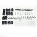 Httmt Mt215-010b- Silver Fairing Bolts Kit Fastener Clips Screw For 2000-2001 Yzf R1