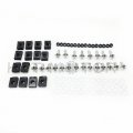 Httmt Mt215-010b- Silver Fairing Bolts Kit Fastener Clips Screw For 2000-2001 Yzf R1