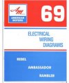 1969 Amc Ambassador Rambler Rebel Electrical Wiring Diagrams Schematics Manual 