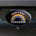 Don T Say Desantis Oval Tow Hitch Cover Trailer Plug Insert 2