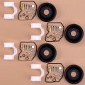 Cicitree 4x Carburetor Repair Kit Plunger Diaphragm Fit For Kawasaki Vulcan 500 E En 500