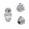 Uxcell 2pcs Metric Stainless Steel Straight Grease Fitting M6 X 0 75mm Thread Hydraulic Accessories