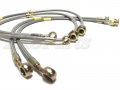 Proper Spec Discovery 2 Td5 V8 150mm Stainless Braided Brake Hose Kit Da2414150s