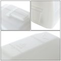 Ac3014102 Factory Style Car Coolant Reservoir Overflow Bottle Tank With Cap Compatible Acura Tsx 2009-2014 Bare White