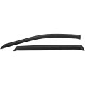 Side Window Deflectors 4 Piece Set For 2010 2014 Subaru Outback In Channel Rain Guards With Smoked Tint Vehicle Specific Fit