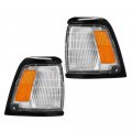 Epic Lighting Oe Style Replacement Black Trim Park Corner Signal Lights For Toyota 1992-1995 Pickup 2wd Truck To2520125 