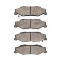 Front Brake Pads For Cadillac Xlr 2004 2005 2006 2007 2008 2009 Semi Metallic Friction 1 45 In Outer Pad Height