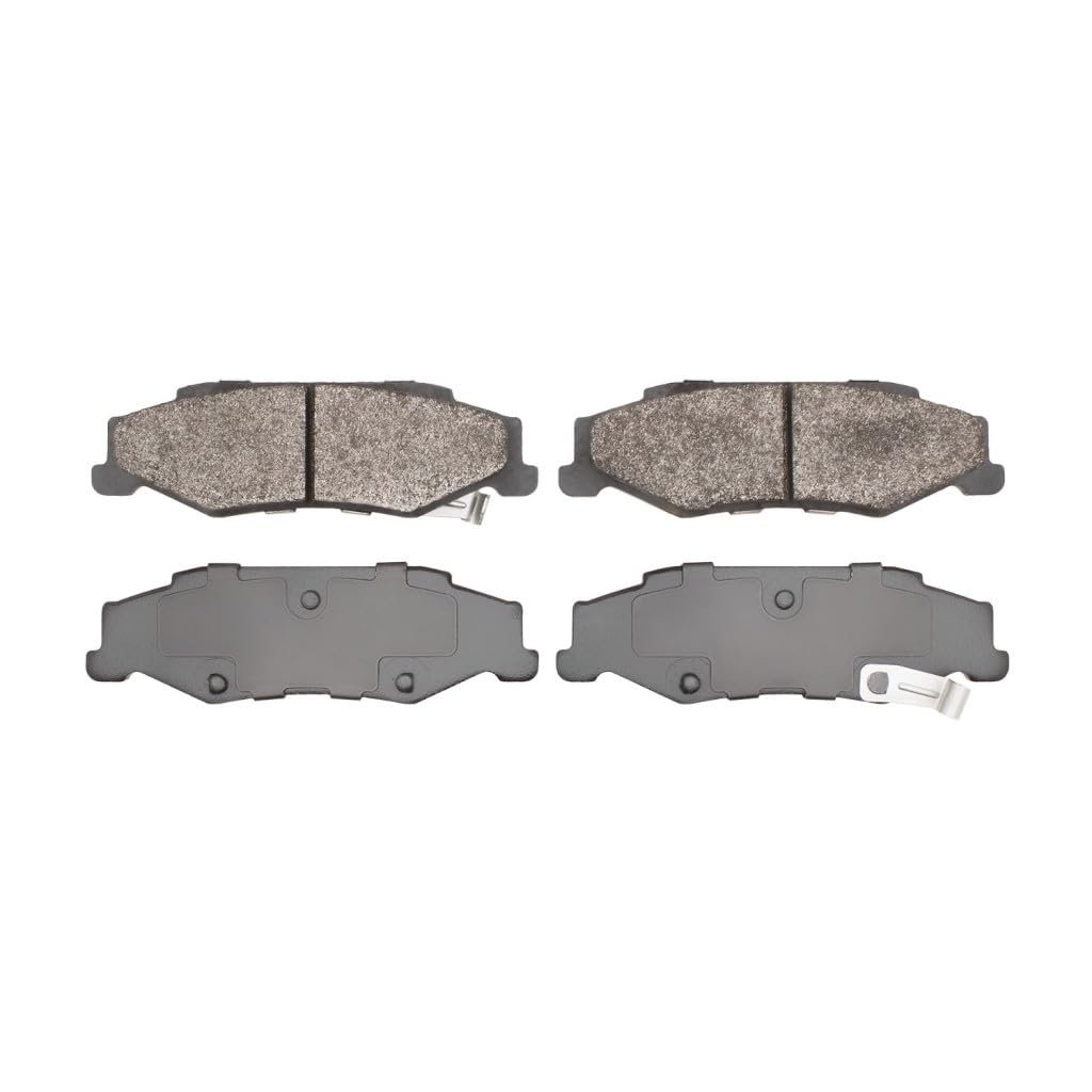 Front Brake Pads For Cadillac Xlr 2004 2005 2006 2007 2008 2009 Semi Metallic Friction 1 45 In Outer Pad Height