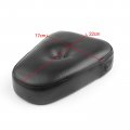 Topteng Universal Backrest Cushion Sissy Bar Pad Black For Yamaha Honda Suzuki Kawasaki Motorcycles