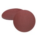 5pcs 8-inch Psa Sanding Discs 80 Grits Aluminum Oxide Self Adhesive Stick Back Sandpapers No-hole Round Wet Dry Sander Papers 
