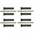 Caltric Front Inner Upper A Arm Pivot And Bushing Kit Compatible With Polaris Rzr Trail 570 2021-2022