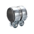 Adjustable Exhaust Pipe Tube Joiner Connector Sleeve Clamp 65mm 68 5mm 75mm 