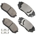 Front Brake Pads Fit For Hyundai Elantra Gt 2018-2020 For Kona 2018-2023 Sonata 2016-2019 Veloster 2019-2021 Kia Forte