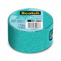 Scotch Duct Tape 1 88 In X 8 Yd Roll Blue Turquoise Glitter 908-aqgl-esf
