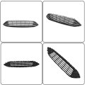 Front Bumper Cover Grill Lower Upper Replacement For Focus 2015 2016 2017 2018