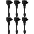 Ocpty Fits 2003-2010 For Infiniti M45 5l V8 2003-2008 Fx45 4 Ignition Coil Packs 3 Pins Uf482 6 