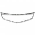 Kuafu Grille Trim Surround Molding Compatible With 2006-2008 Honda Acura Tsx Frame Grill Replace For Ac1210108 71122seca02