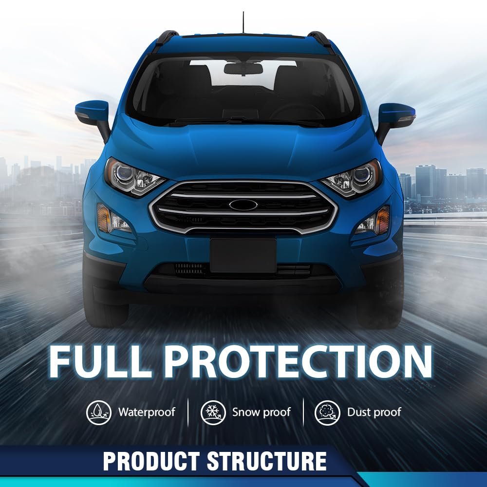 Front Right Bumper Corner Molding For Ford Ecosport 2018-2022 Fo1017102 Gn1z17d957db Gn1z-17d957-db Gn1z 17d957 Db Black Pp