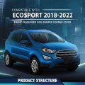 Front Right Bumper Corner Molding For Ford Ecosport 2018-2022 Fo1017102 Gn1z17d957db Gn1z-17d957-db Gn1z 17d957 Db Black Pp