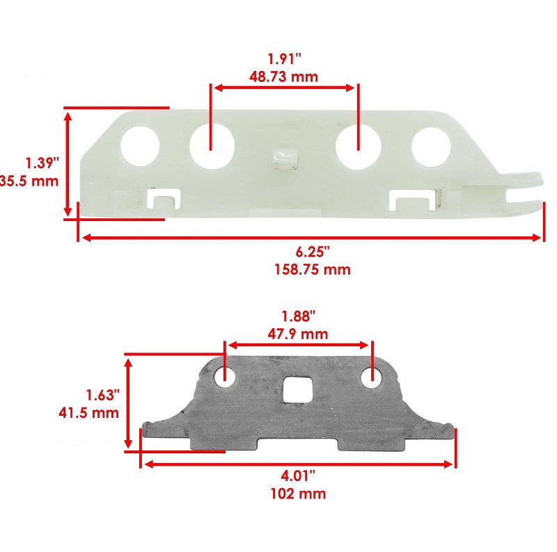 Caltric Cam Chain Tensioner Guide For Polaris Rzr Xp 1000 Trails And Rock 2021