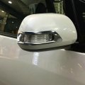 Outside Door Mirror Molding Rear View Strip Trims For Toyota Estima Previa Tarago 2016 Abs Chrome 2pcs Set
