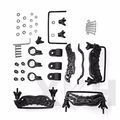 Black Universal Roof Rack Cargo Car Top Luggage Holder Carrier Basket Travel Suv B077hjl6nf 