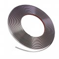 Uxcell Chrome Silver Tone 15mm X 12m Trim Strip Decoration For Car