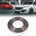 Uxcell Chrome Silver Tone 15mm X 12m Trim Strip Decoration For Car