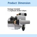 Autoparts Hydraulic Rear Brake Caliper Replacement For Yerf-dog Spiderbox Go Cart Tomberlin Cf150 150cc