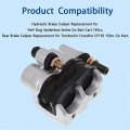 Autoparts Hydraulic Rear Brake Caliper Replacement For Yerf-dog Spiderbox Go Cart Tomberlin Cf150 150cc