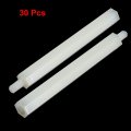 Uxcell 30pcs M3 50 6mm Male Thread Nylon Hex Standoff Spacer Screws Pcb Pillar