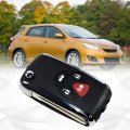 Hqrp Flip Key Fob Keyless Entry Replacement Compatible With Toyota Avalon Camry Rav4 Corolla Venza Yaris Matrix 2006 2007 2008