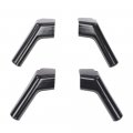 G-plus Rv Rain Gutter Spout Long Version Left And Right Black 3 1 2 4pcs