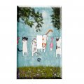 Clothesline Cats Laundry Room Switch Plate Cover 