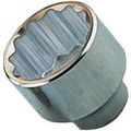 Socket Std 2 25in X 12pt 3 4dr Alloy Steel Polished Chrome Finish Mt-ss6072 Set Of 5 
